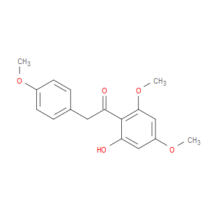 1-(2-HYDROXY-4,6-DIMETHOXYPHENYL)-2-(4-METHOXYPHENYL)ETHANONE