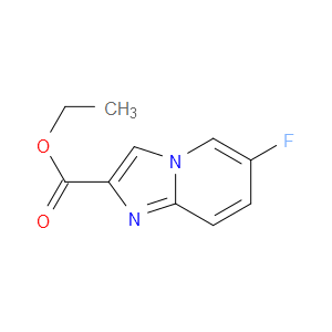 ETHYL 6-FLUOROIMIDAZO[1,2-A]PYRIDINE-2-CARBOXYLATE
