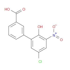 5'-CHLORO-2'-HYDROXY-3'-NITRO-[1,1'-BIPHENYL]-3-CARBOXYLIC ACID
