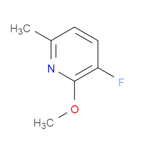 3-FLUORO-2-METHOXY-6-METHYLPYRIDINE