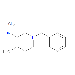 1-BENZYL-N,4-DIMETHYLPIPERIDIN-3-AMINE