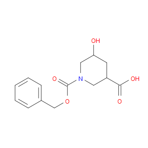 1-CBZ-5-HYDROXYPIPERIDINE-3-CARBOXYLIC ACID