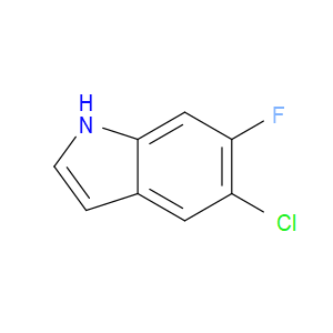 5-CHLORO-6-FLUORO-1H-INDOLE