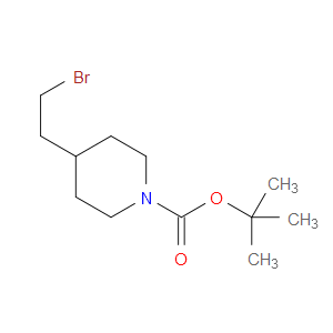 TERT-BUTYL 4-(2-BROMOETHYL)PIPERIDINE-1-CARBOXYLATE