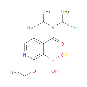 (4-(DIISOPROPYLCARBAMOYL)-2-ETHOXYPYRIDIN-3-YL)BORONIC ACID - Click Image to Close