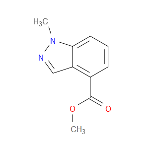 METHYL 1-METHYL-1H-INDAZOLE-4-CARBOXYLATE - Click Image to Close