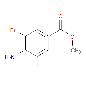 METHYL 4-AMINO-3-BROMO-5-FLUOROBENZOATE