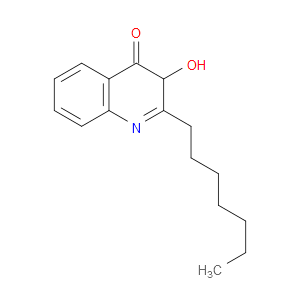 2-HEPTYL-3-HYDROXYQUINOLIN-4(1H)-ONE