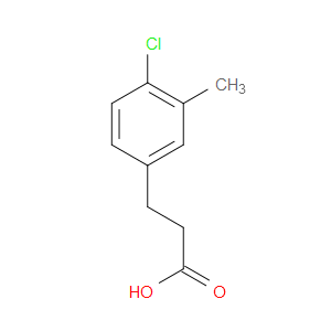 3-(4-CHLORO-3-METHYLPHENYL)PROPANOIC ACID