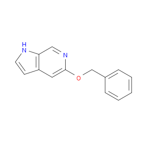 5-(BENZYLOXY)-1H-PYRROLO[2,3-C]PYRIDINE