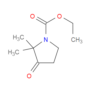 ETHYL 2,2-DIMETHYL-3-OXOPYRROLIDINE-1-CARBOXYLATE - Click Image to Close
