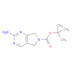 TERT-BUTYL 2-AMINO-5H-PYRROLO[3,4-D]PYRIMIDINE-6(7H)-CARBOXYLATE - Click Image to Close