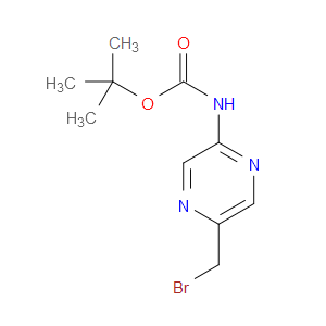TERT-BUTYL (5-(BROMOMETHYL)PYRAZIN-2-YL)CARBAMATE