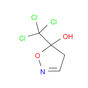 5-(TRICHLOROMETHYL)-4,5-DIHYDROISOXAZOL-5-OL