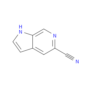 1H-PYRROLO[2,3-C]PYRIDINE-5-CARBONITRILE - Click Image to Close