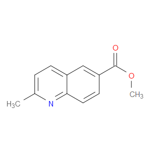 METHYL 2-METHYLQUINOLINE-6-CARBOXYLATE