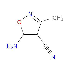 5-AMINO-3-METHYL-4-ISOXAZOLECARBONITRILE - Click Image to Close