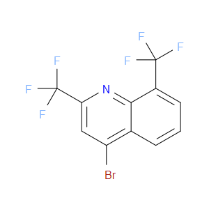 4-BROMO-2,8-BIS(TRIFLUOROMETHYL)QUINOLINE - Click Image to Close