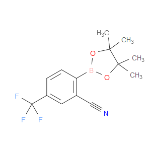 2-CYANO-4-(TRIFLUOROMETHYL)PHENYLBORONIC ACID PINACOL ESTER