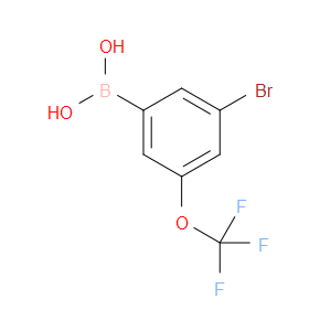3-BROMO-5-(TRIFLUOROMETHOXY)PHENYLBORONIC ACID