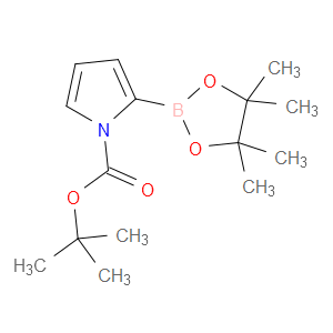 TERT-BUTYL 2-(4,4,5,5-TETRAMETHYL-1,3,2-DIOXABOROLAN-2-YL)-1H-PYRROLE-1-CARBOXYLATE