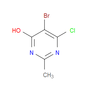 5-BROMO-6-CHLORO-2-METHYLPYRIMIDIN-4-OL - Click Image to Close