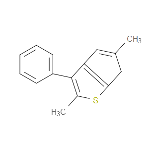 2,5-DIMETHYL-3-PHENYL-6H-CYCLOPENTA[B]THIOPHENE