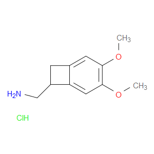 (3,4-DIMETHOXYBICYCLO[4.2.0]OCTA-1,3,5-TRIEN-7-YL)METHANAMINE HYDROCHLORIDE
