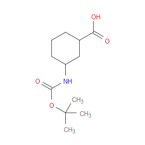 3-((TERT-BUTOXYCARBONYL)AMINO)CYCLOHEXANECARBOXYLIC ACID