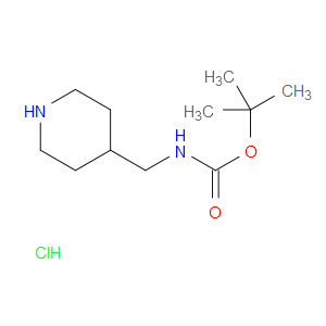 TERT-BUTYL (PIPERIDIN-4-YLMETHYL)CARBAMATE HYDROCHLORIDE