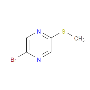 2-BROMO-5-(METHYLTHIO)PYRAZINE