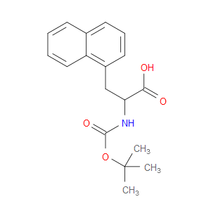 2-TERT-BUTOXYCARBONYLAMINO-3-NAPHTHALEN-1-YL-PROPIONIC ACID - Click Image to Close