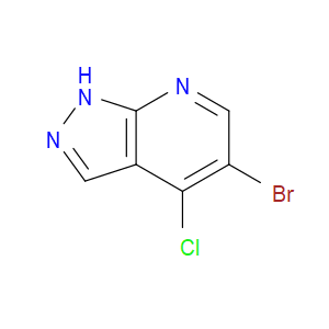5-BROMO-4-CHLORO-1H-PYRAZOLO[3,4-B]PYRIDINE - Click Image to Close