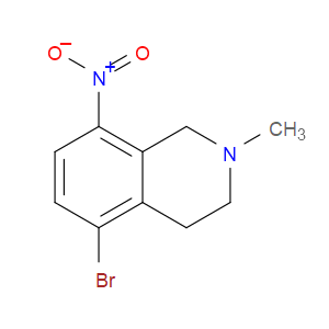 5-BROMO-2-METHYL-8-NITRO-1,2,3,4-TETRAHYDROISOQUINOLINE