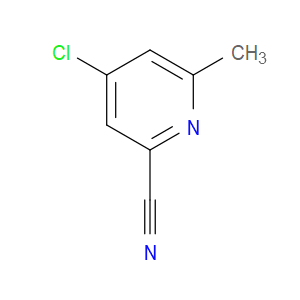 4-CHLORO-6-METHYLPICOLINONITRILE - Click Image to Close