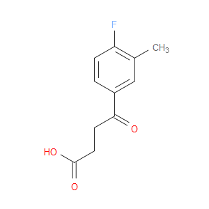 4-(4-FLUORO-3-METHYLPHENYL)-4-OXOBUTANOIC ACID
