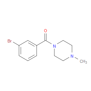 (3-BROMOPHENYL)(4-METHYLPIPERAZIN-1-YL)METHANONE - Click Image to Close