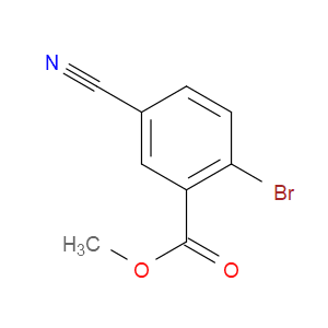 METHYL 2-BROMO-5-CYANOBENZOATE