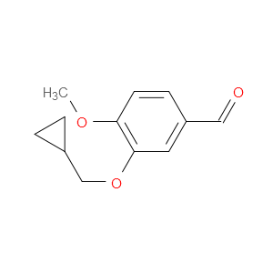 3-(CYCLOPROPYLMETHOXY)-4-METHOXYBENZALDEHYDE - Click Image to Close