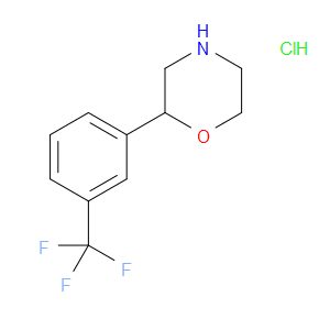 2-(3-(TRIFLUOROMETHYL)PHENYL)MORPHOLINE HYDROCHLORIDE - Click Image to Close