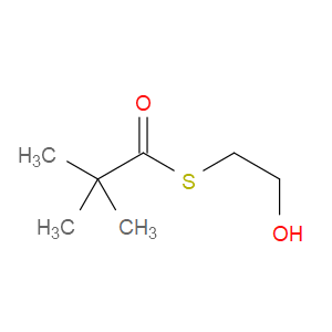 2,2-DIMETHYLPROPANETHIOIC ACID S-(2-HYDROXYETHYL) ESTER