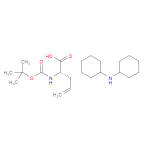 DICYCLOHEXYLAMINE (S)-2-((TERT-BUTOXYCARBONYL)AMINO)PENT-4-ENOATE