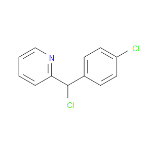 2-(CHLORO(4-CHLOROPHENYL)METHYL)PYRIDINE