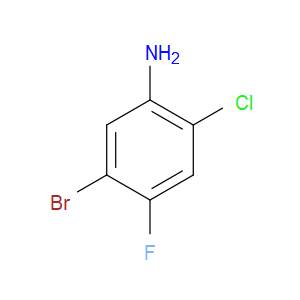 5-BROMO-2-CHLORO-4-FLUOROANILINE - Click Image to Close