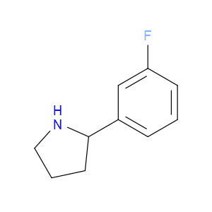 2-(3-FLUOROPHENYL)PYRROLIDINE