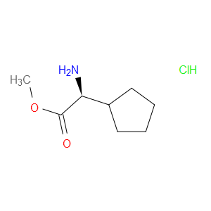 (S)-METHYL 2-AMINO-2-CYCLOPENTYLACETATE HYDROCHLORIDE