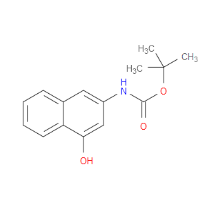 TERT-BUTYL N-(4-HYDROXYNAPHTHALEN-2-YL)CARBAMATE