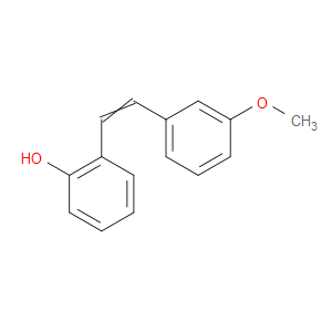 2-[2-(3-METHOXYPHENYL)ETHENYL]PHENOL