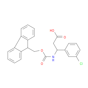 3-(3-CHLORO-PHENYL)-3-(9H-FLUOREN-9-YLMETHOXYCARBONYLAMINO)-PROPIONIC ACID - Click Image to Close
