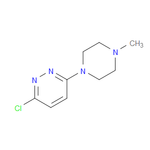 3-CHLORO-6-(4-METHYLPIPERAZIN-1-YL)PYRIDAZINE